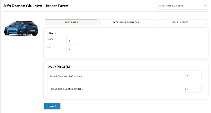 How to set up a vehicle rental website using WordPress