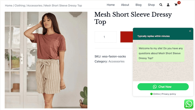 How to add a WhatsApp business chat to your WordPress website