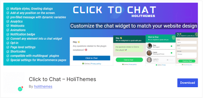 How to add WhatsApp live chat to your WordPress blog or website