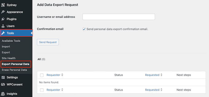How to provide customers with a copy of their personal data upon request