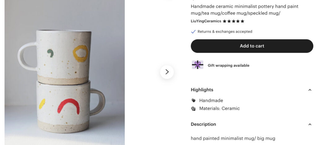 Including the main keyword in the product title