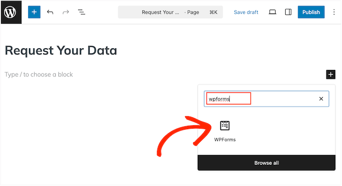 How to embed a form on a WordPress page or post
