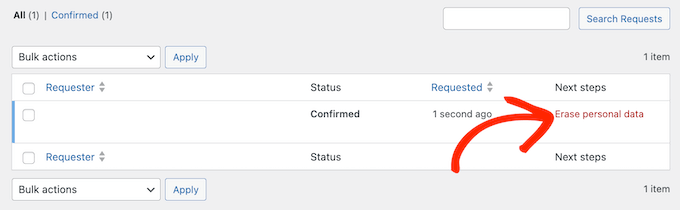 How to process data erasure requests straight away 
