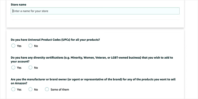 Answer store related questions