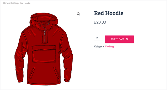 Preview of order limits set using the Minimum and Maximum Quantity for  WooCommerce plugin